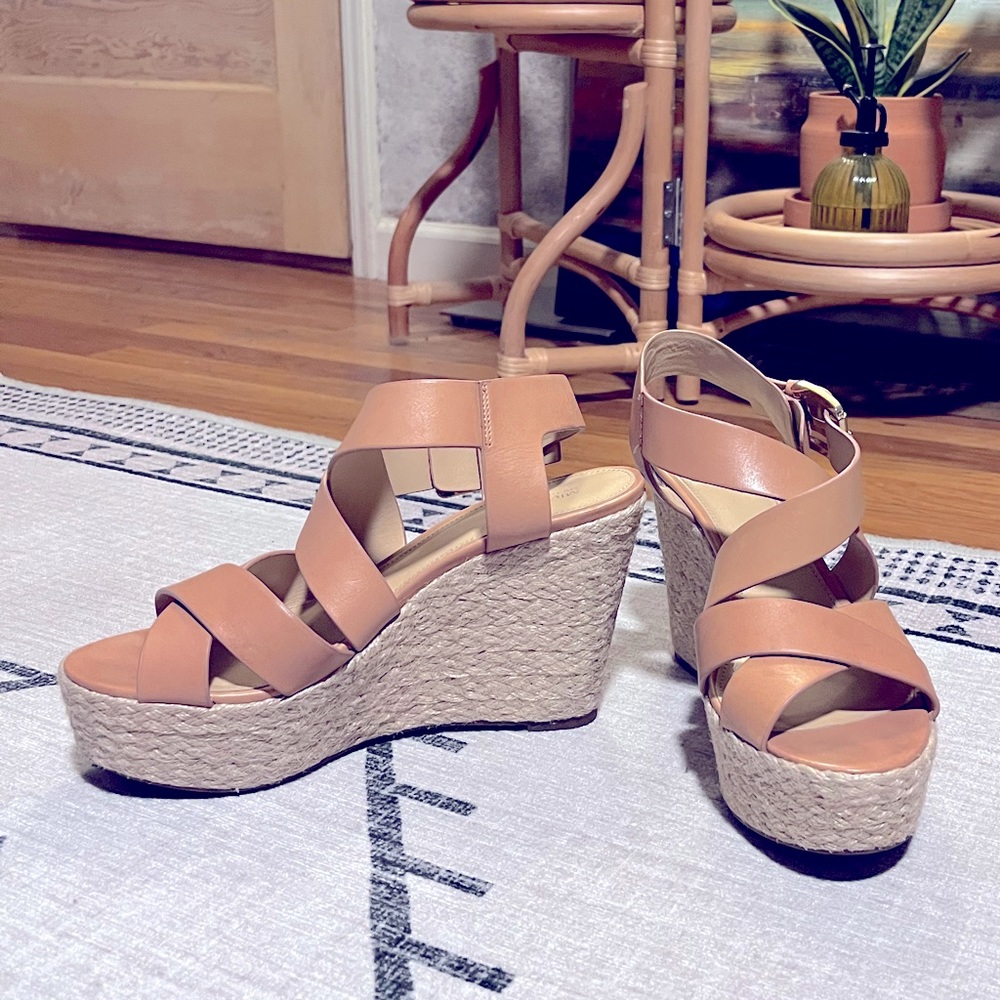 Michael Kors Platform Wedge Sandals
